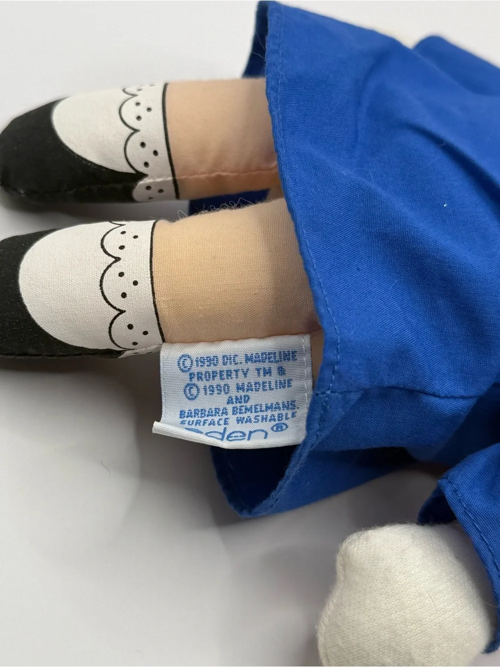 Vintage Eden Madeline Soft Doll Plush 1990